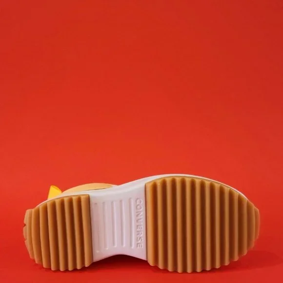 Converse Run Star Hike High 'Citron Zest' Yellow Platform Sneakers 172361C NWT - Picture 4 of 6